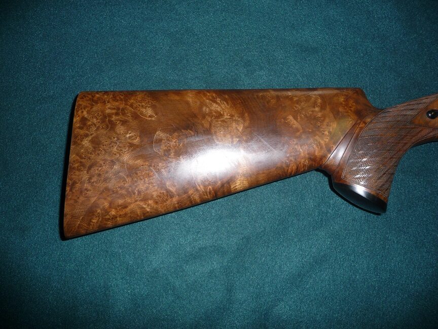 Grande chasse 416 Rigby, détail — Armurerie d'Anjou.