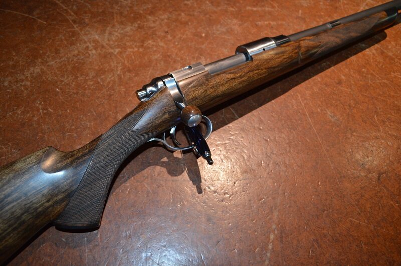Bloc tombant custom 30-378, détail — Armurerie d'Anjou.