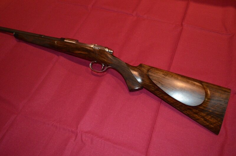 Bloc tombant custom 30-378, détail — Armurerie d'Anjou.
