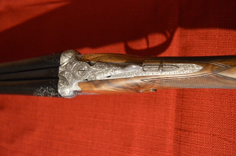 Mécanique type Hélice Cal. 28, détail — Armurerie d'Anjou.