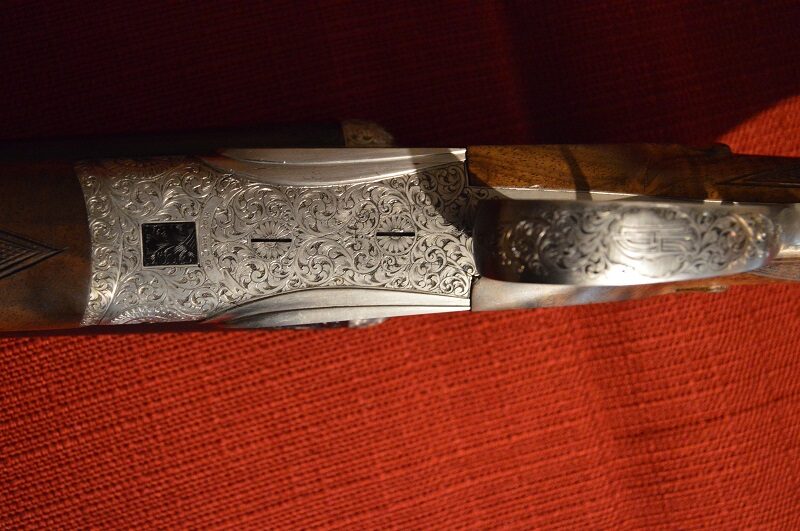 Mécanique type Hélice Cal. 28, détail — Armurerie d'Anjou.
